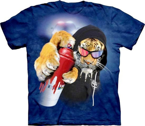 Graffitti Tiger Tee